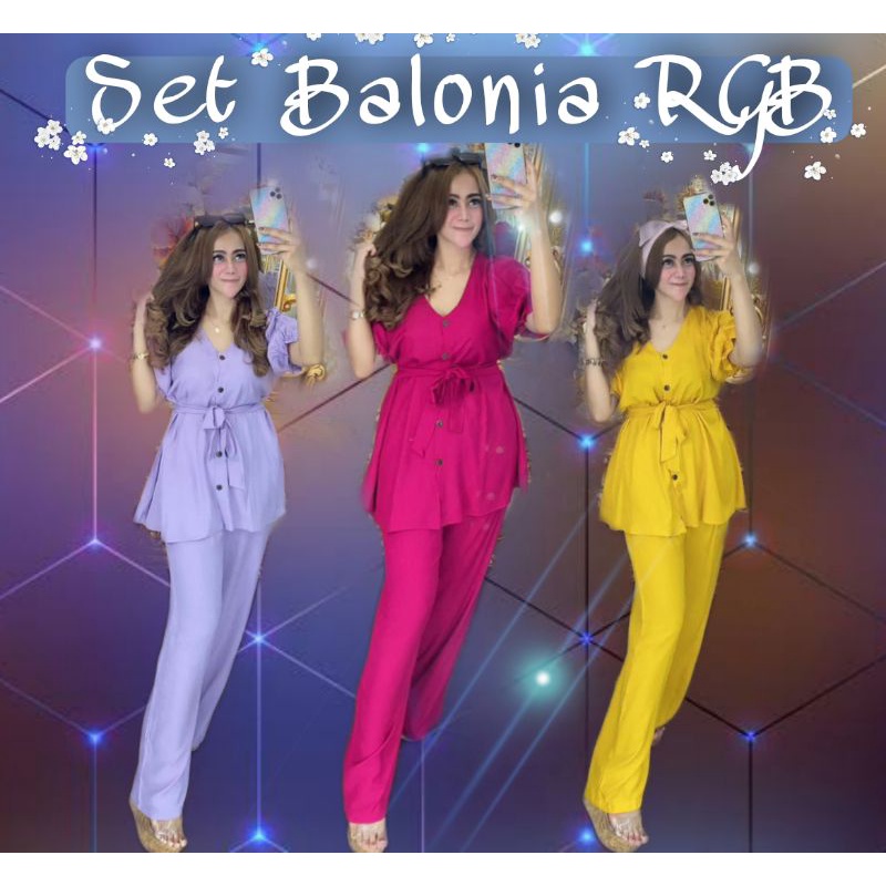 Setelan Balonia RGB/setelan polos