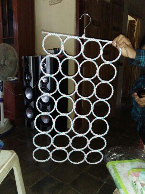 Hanger Jilbab Ring Bulat 28 Lubang Z0054a