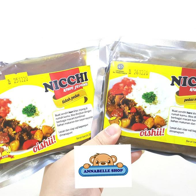 

Ready Oke] Nicchi Bumbu Kari Jepang 200Gr Nichi Kare - Ayam