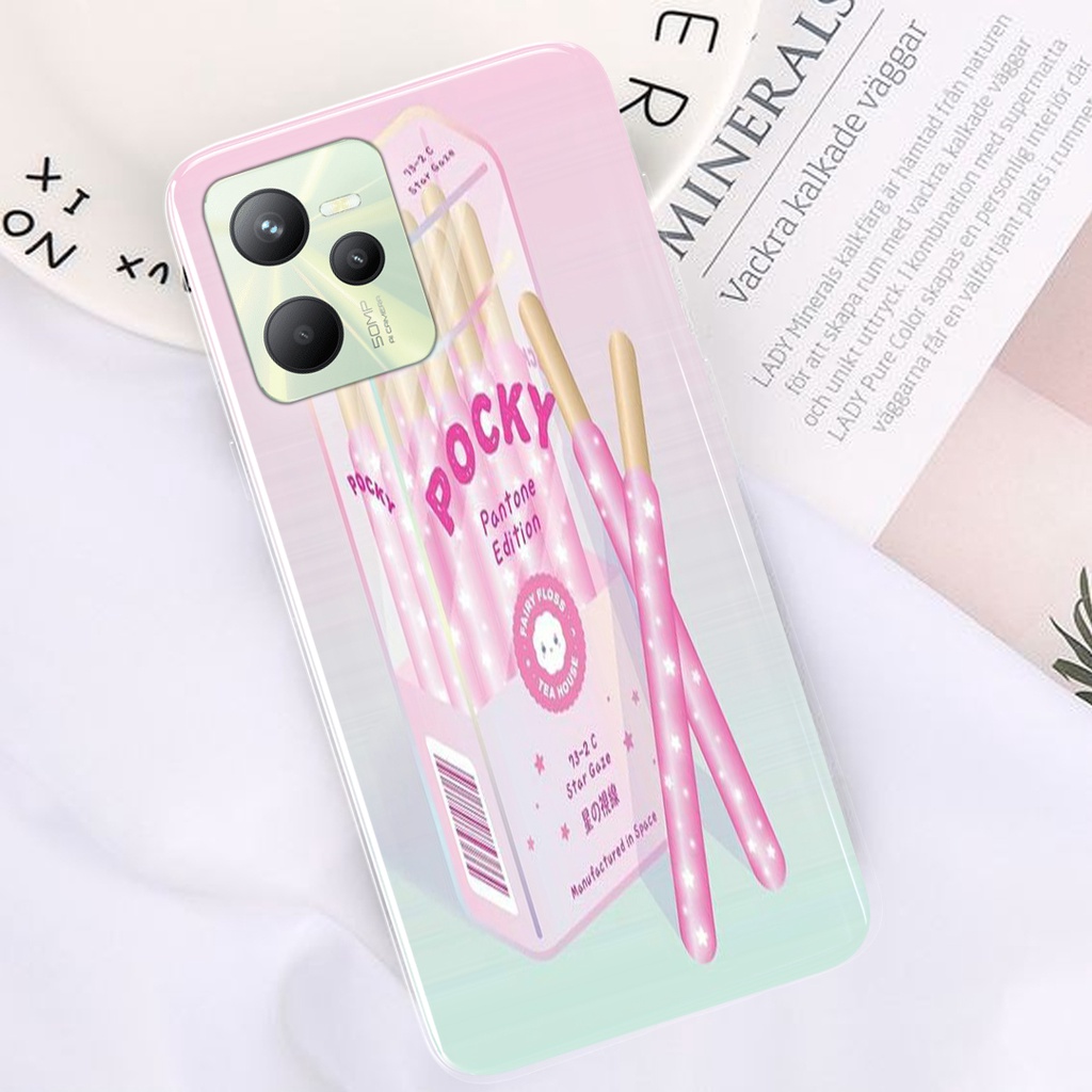 Marintri Case Realme C35 Fashion Case Snack Hardcase Softcase Casing & Cover Pelindung Hp