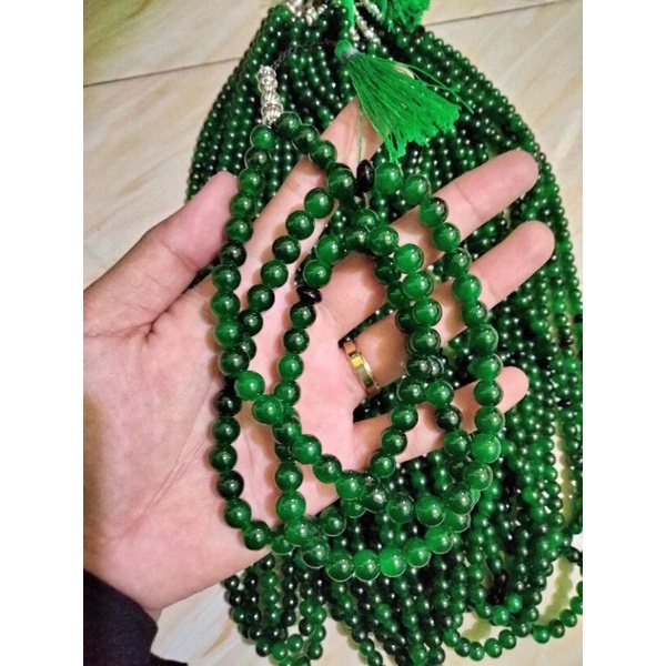 tasbih 99 batu giok aceh