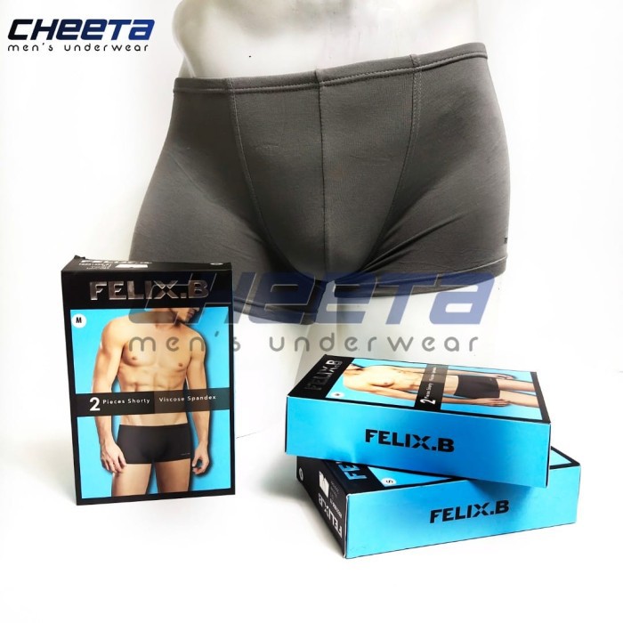 BOXER PRIA FELIX BUHLER 221059 BAHAN VISCOSE/RAYON ISI 2