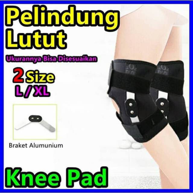 Deker lutut / deker radang sendi / knee brace / deker olahraga