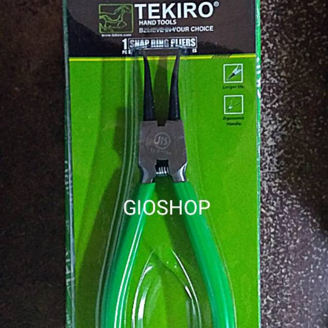 Tang Snap Ring 7" IS (Tutup Lurus) TEKIRO