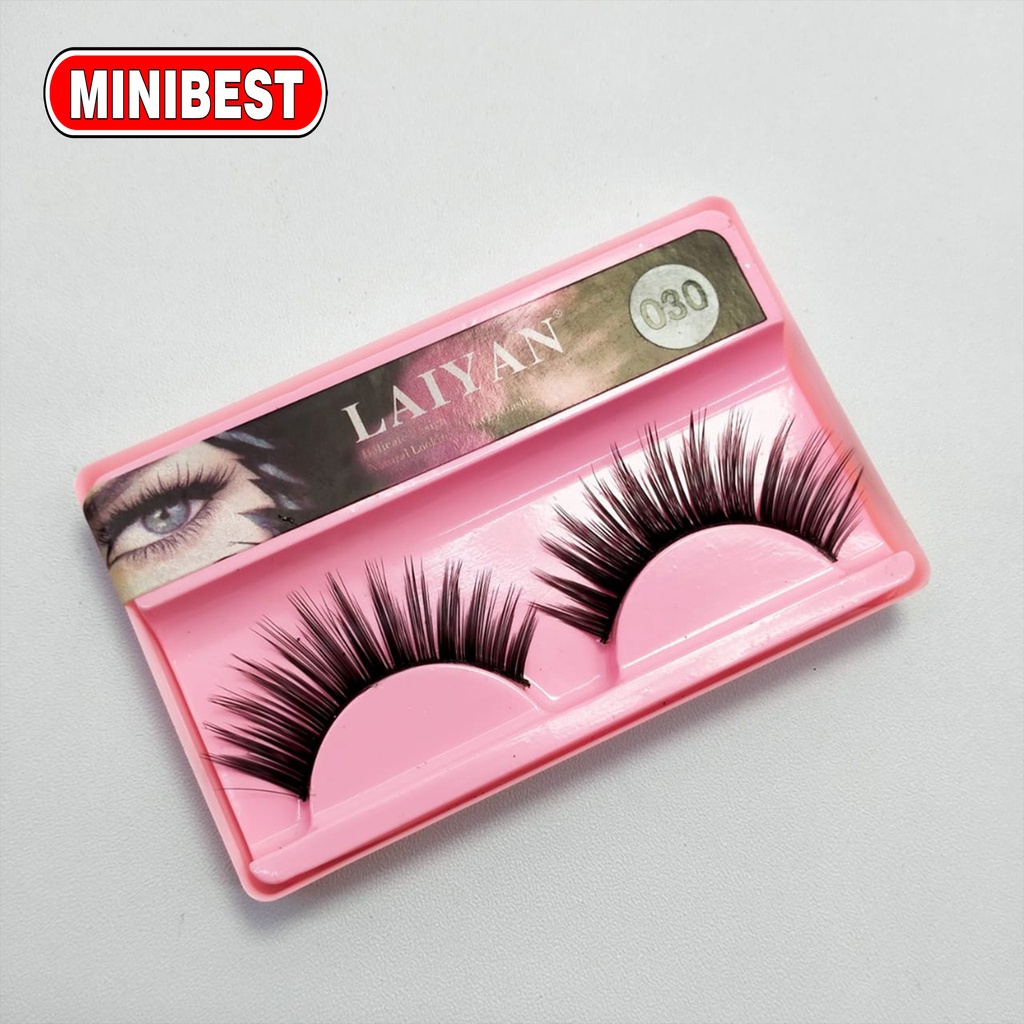 [MB] BULU MATA PALSU /EYELASH EXTENSION/ LAIYAN EYELASHES NATURAL HAIR