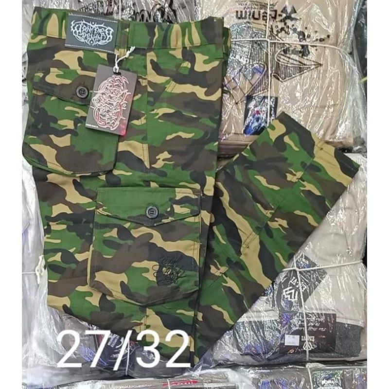 celana panjang kempol doreng pria dewasa/celana panjang kempol cargo