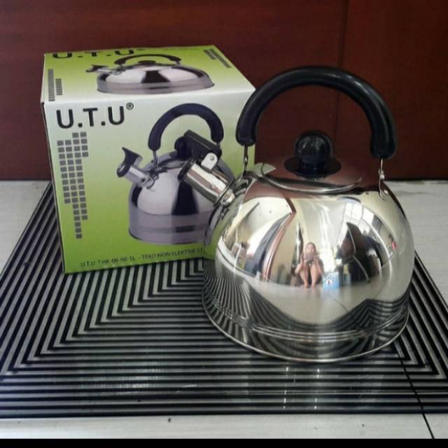 

teko bunyi utu stainless 5liter/ whistling kettle / teko ceret