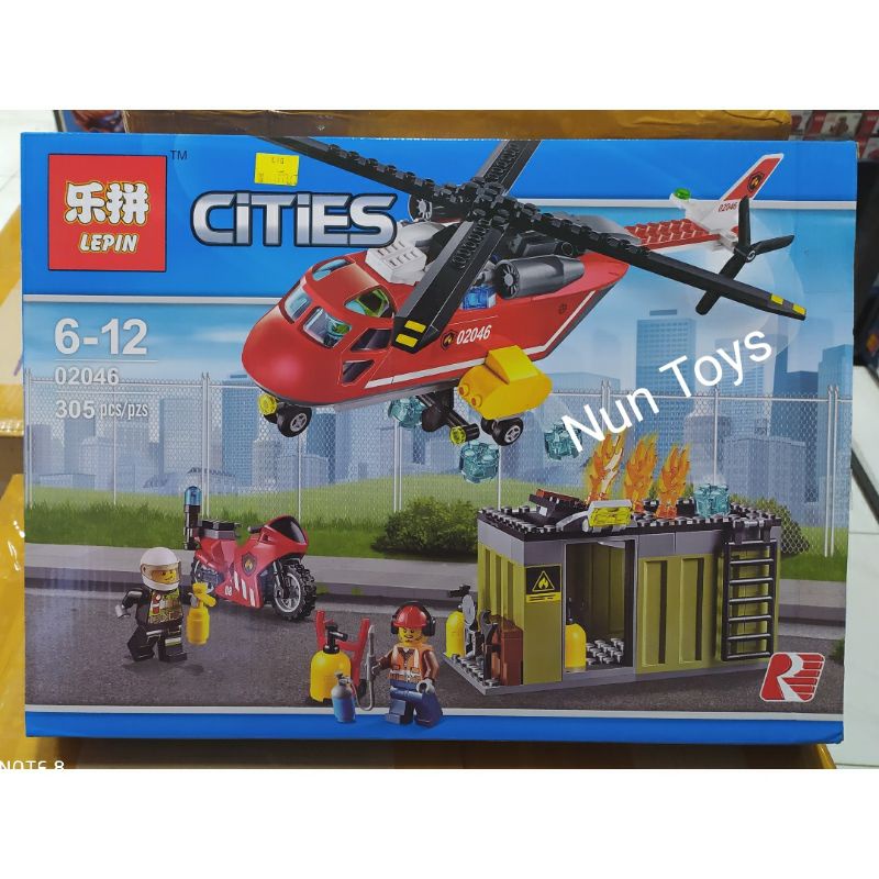 Mainan Lego Cities Helikopter Rescue
