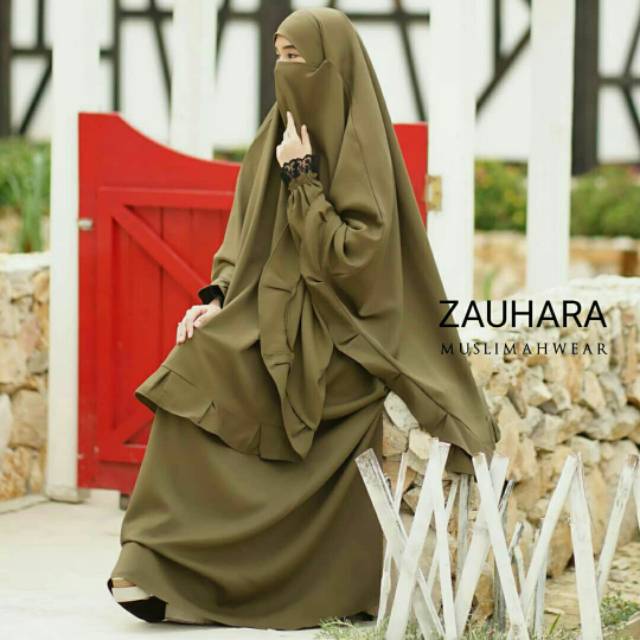 Set Gamis Salma Dress by Zauhara