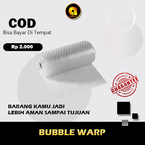 

BUBBLE WARP Tambahan untuk Packing, Jadi Barang kamu Aman sampai Tujuan