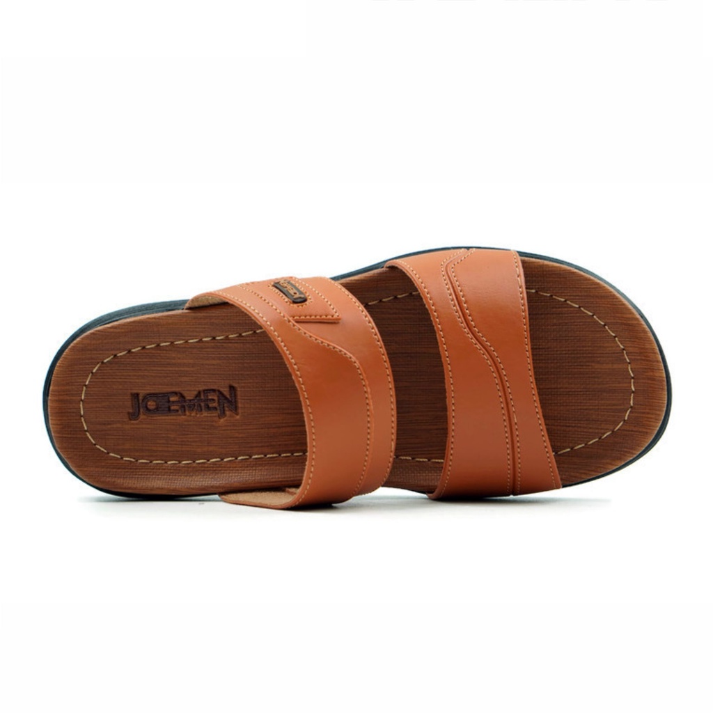 Joemen Sandal Pria Kulit Joemen S 06 Original Pria Sandal Slop Import-6