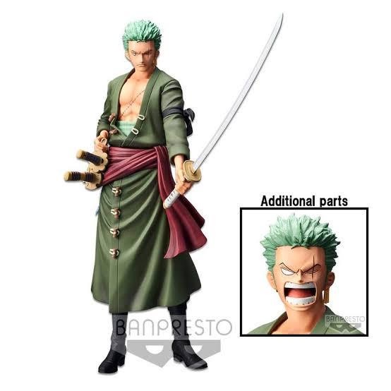AFT Zoro Action Figure One Piece Grandista NERO Version Kode-AF015