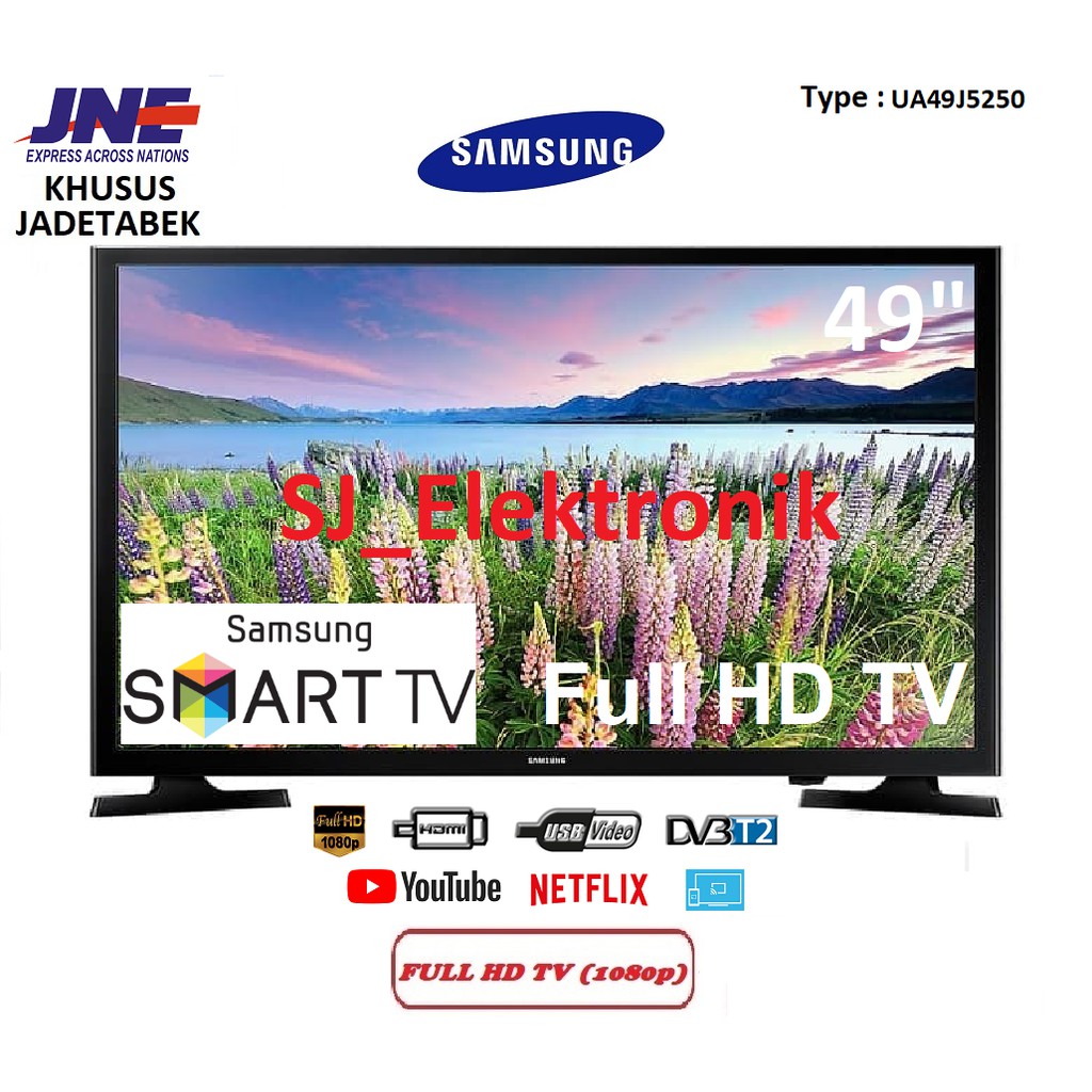 LED TV Samsung 49 Inch UA49J5250 - 49J5250 FullHD SmartTV HDMI USBMovie