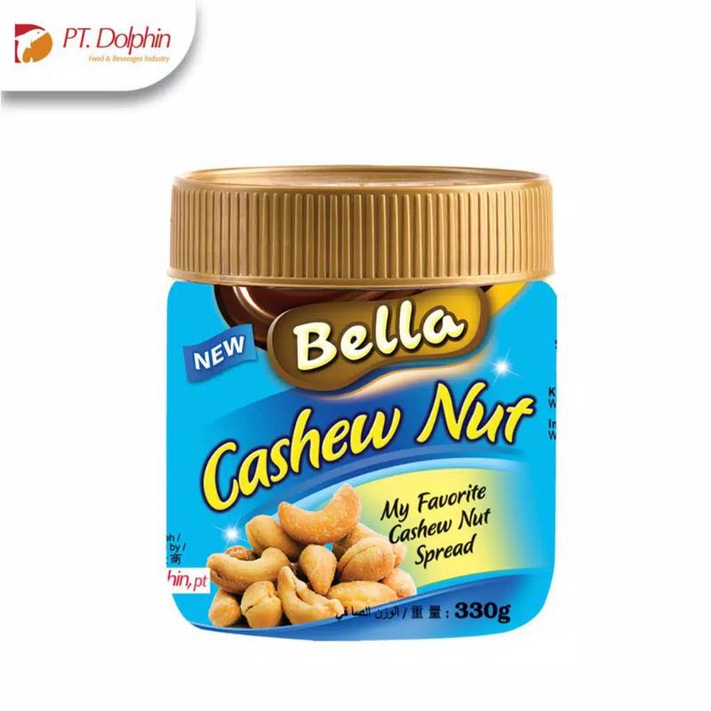 Bella spread choco cashew / chese 330 gram