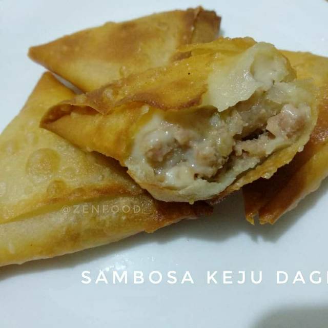 

Sambosa keju daging samosa keju daging