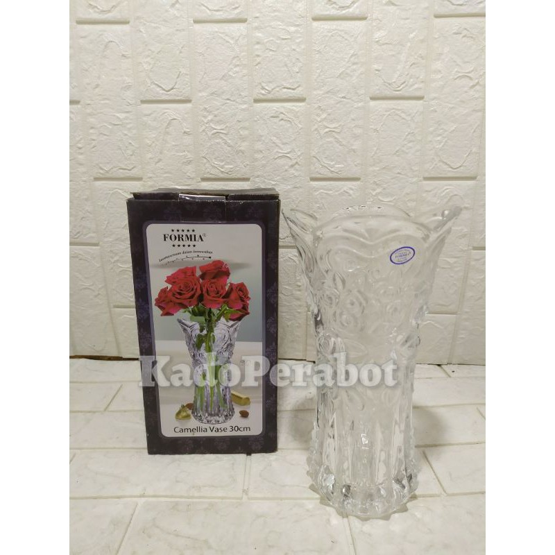 vas bunga camellia vase 30cm - vas bunga jumbo- vas bunga besar cantik