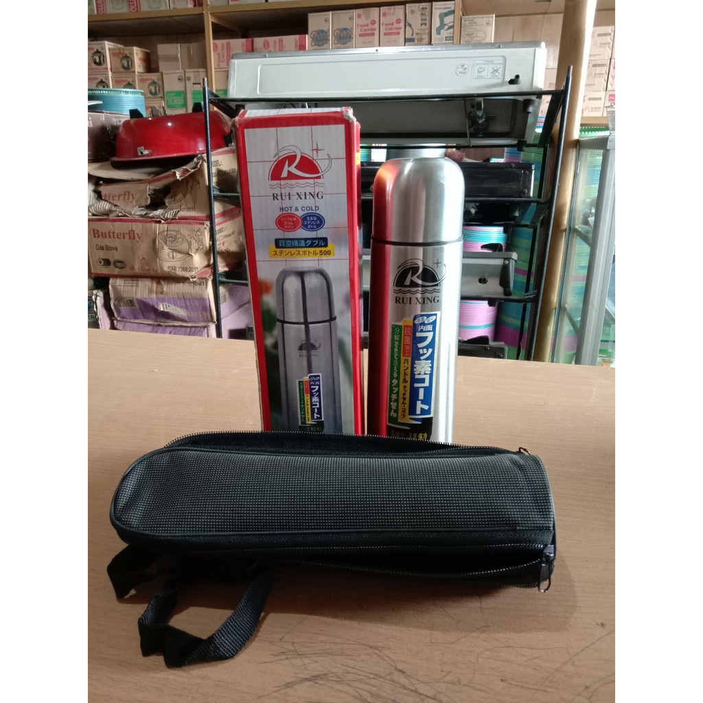 TERMOS AIR PANAS RUI XING STAINLESS STEEL 500ML