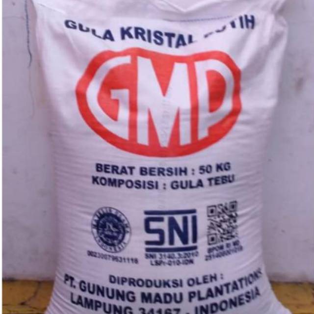 

Gula GMP 1krg isi 50kg