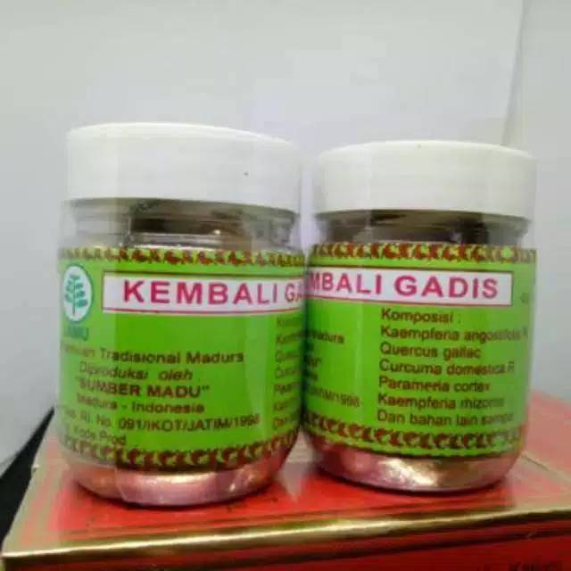 

Jamu kembali gadis