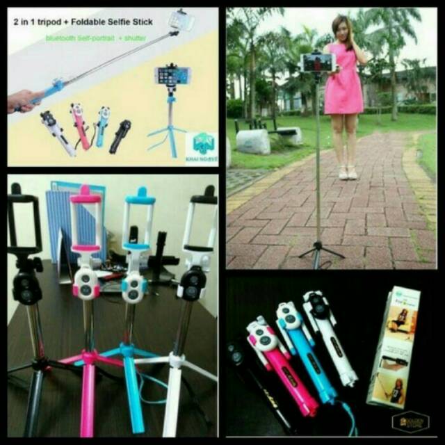 Tongsis Bluetooth / Tongsis + Tripod / Tongsis Remote Bluetooth