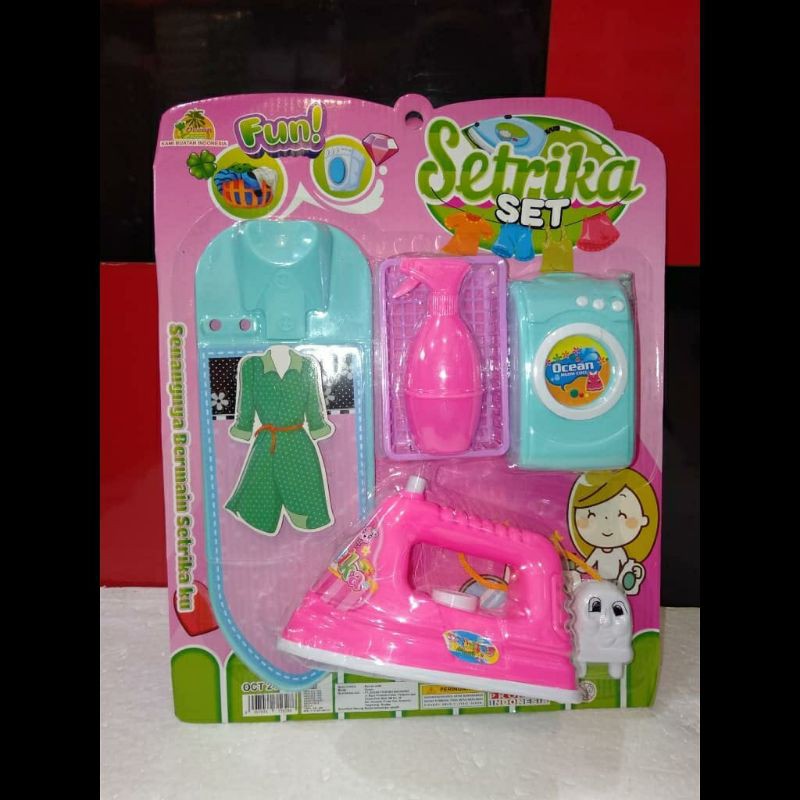 mainan setrika set