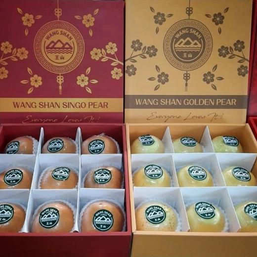 

Buah Pear Wang Shan Isi 9 Pcs - Hampers/Gift Imlek Per Box Raysandi67