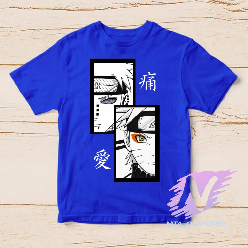 kaos naruto dan pain baju kaos anak anime