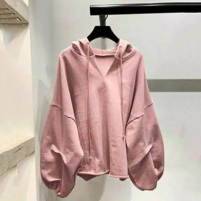 CLARA DADDARIO SWEATER V VARA ( OVERSIZE TANGAN BALON )