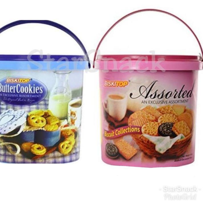 

[KODE PRODUK VDM7V65] Biskitop Assorted/Butter Cookies Timba 370 Gr