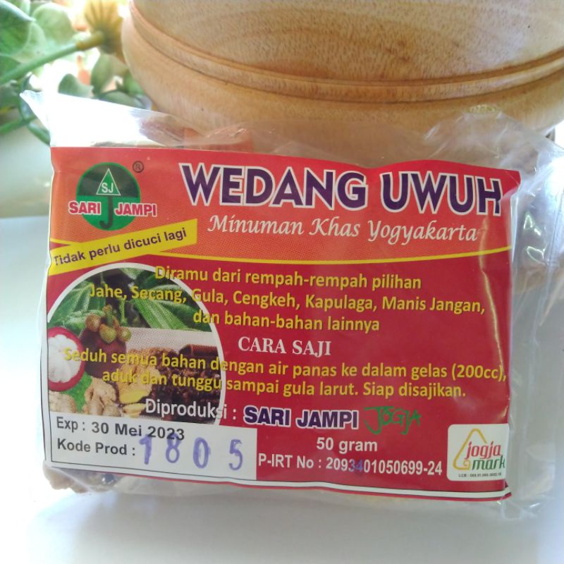 Jual Wedang Uwuh Sari Jampi Komplit Asli Jogjakarta Dioven Wedang Jahe Premium Shopee Indonesia 7931