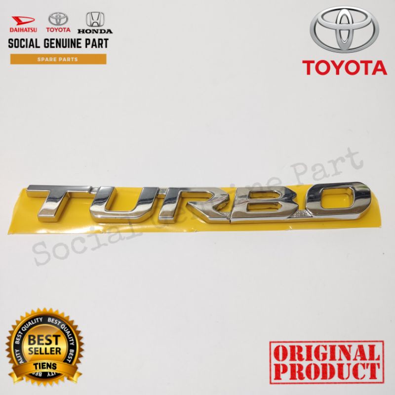 Emblem logo Turbo Raize Rocky universal original import