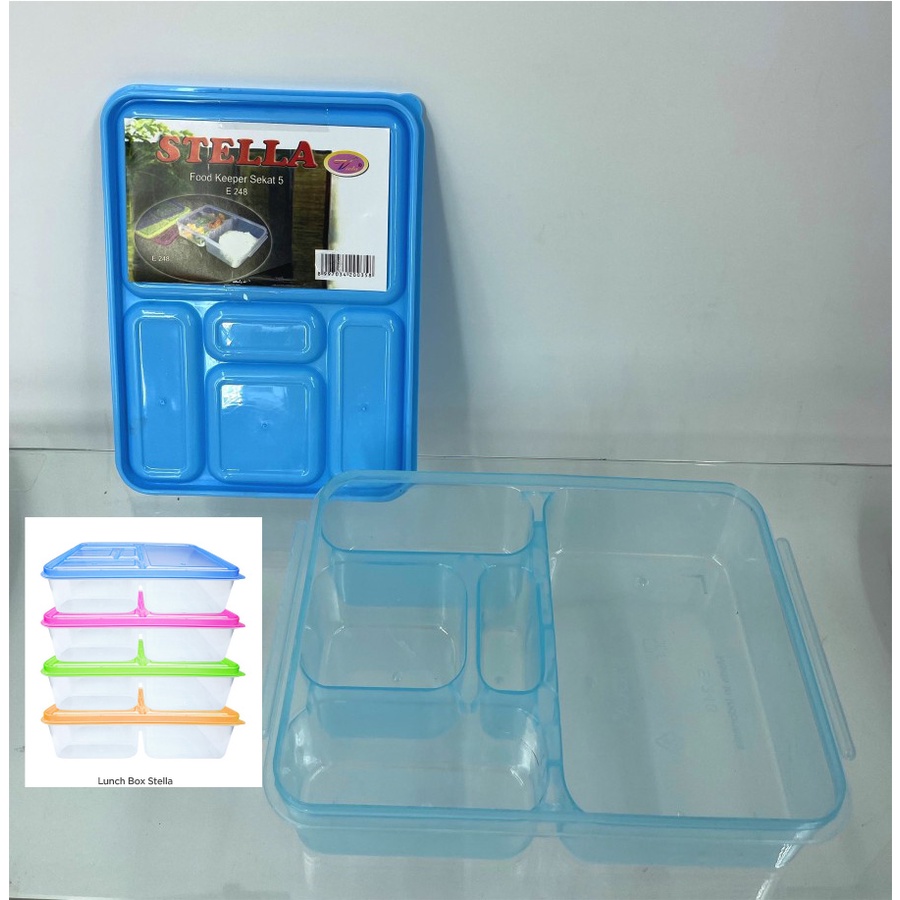 LUNCH BOX - KOTAK BEKAL - KOTAK MAKAN - VIOLA