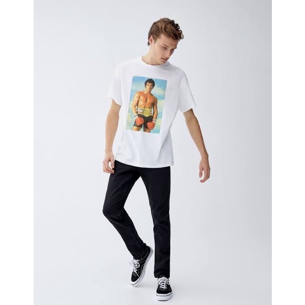 pull and bear rocky t shirt