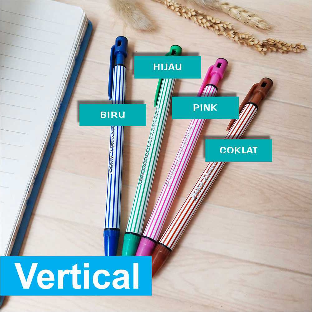 

Pensil Mekanik 2mm Rautan Diujung Pensil - Vertical