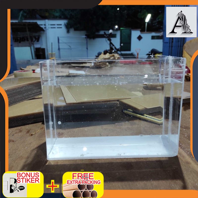 

Promo Aquarium Akrilik 28x12x20 cm