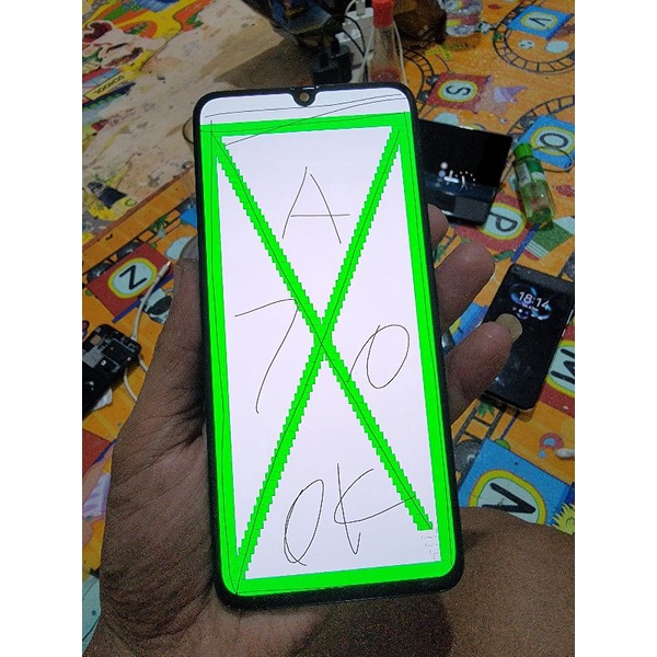 Lcd original copotan samsung a70 normal