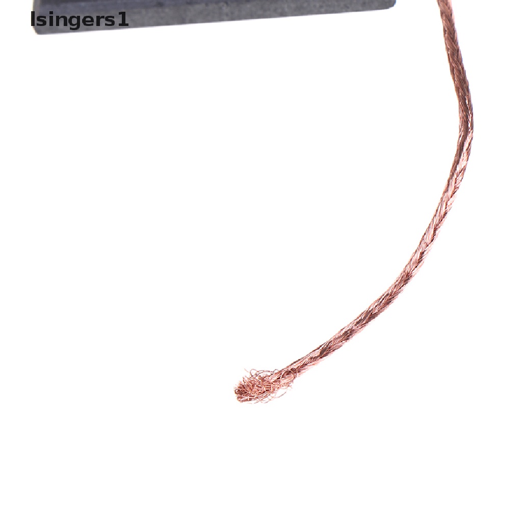 (lsingers1) 2pcs Sikat Karbon Warna Hitam Ukuran 5x13.5x40mm Untuk Mesin Cuci