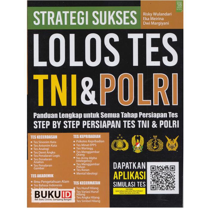 Buku Strategi Sukses Lolos Tes Tni Dan Polri Panduan Lengkap Shopee Indonesia