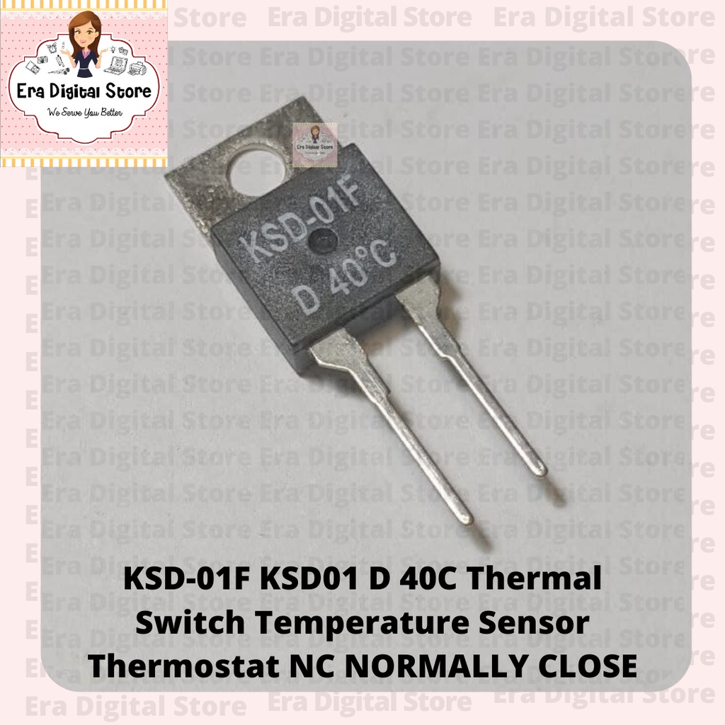 KSD-01F KSD01 D 40C Thermal Switch Temperature Sensor Thermostat NC