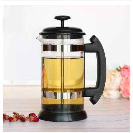 [TOSERBA_EMAK] - i Cafilas French Press Coffee Maker Pot 1 Liter - T35068 - Black