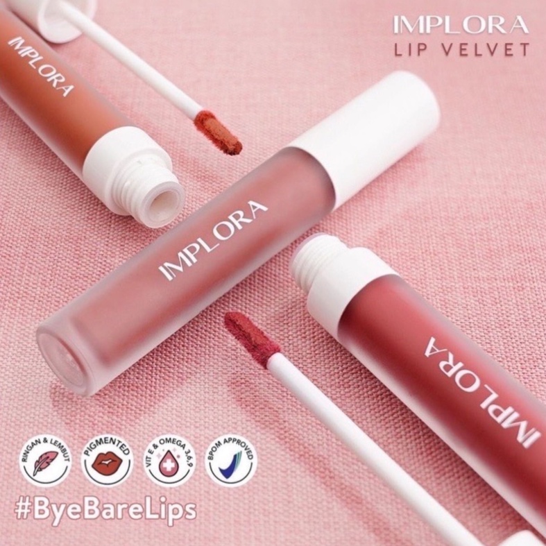 IMPLORA Lip Velvet / Lipstick / Lip Cream