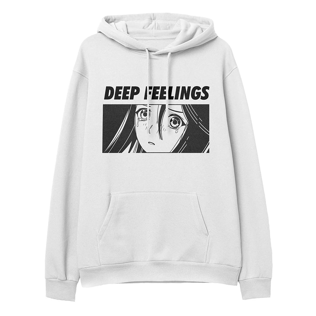 Hoodie Deep Feelings Character Premium Unisex