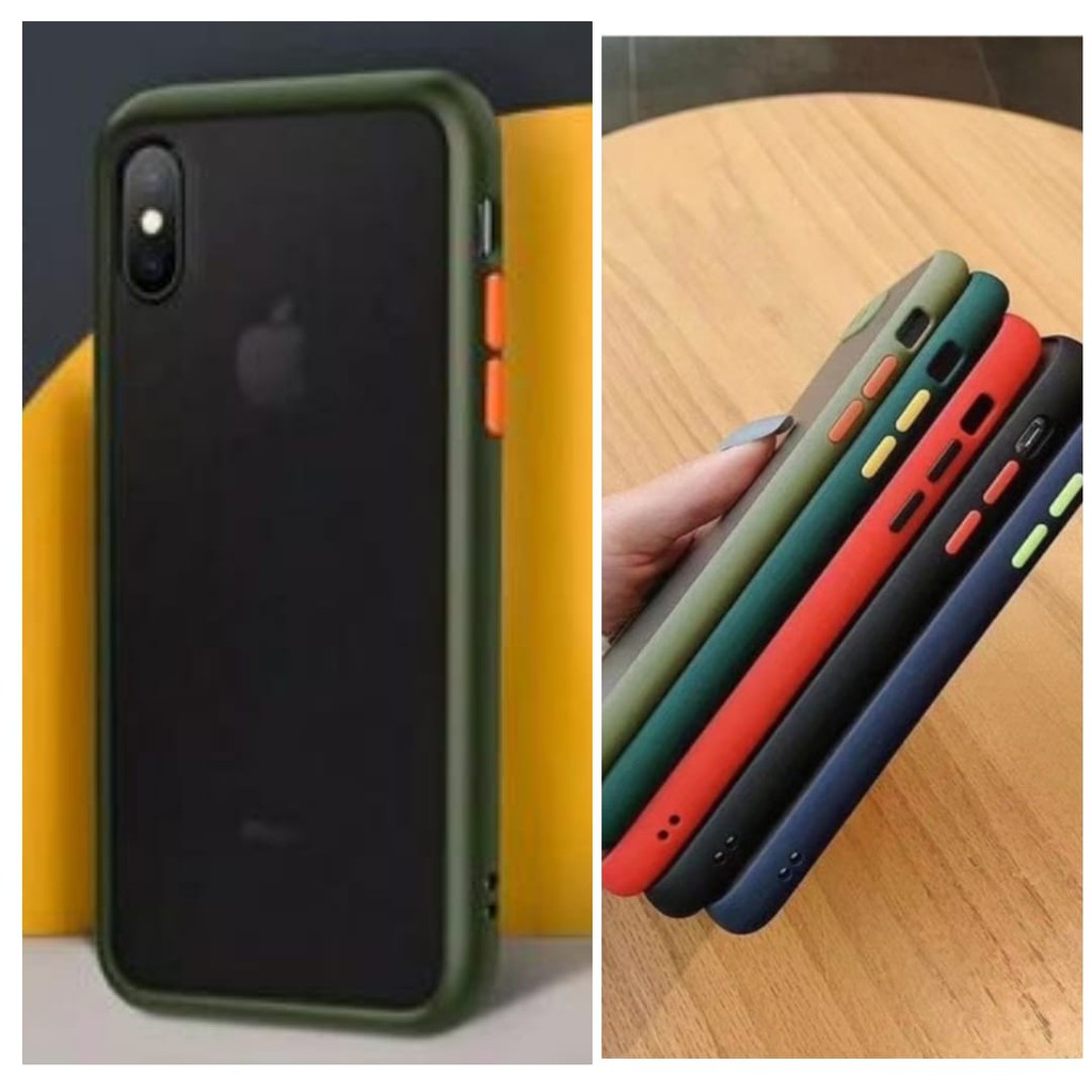 MY CHOICE iPhone X XS 5.8&quot; Hardcase Acrylic List Color Matte iPhone 10