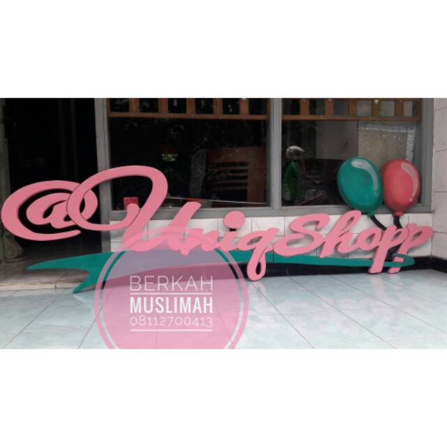 

Papan nama kayu mahoni uk P250 T70 /custom Bandung