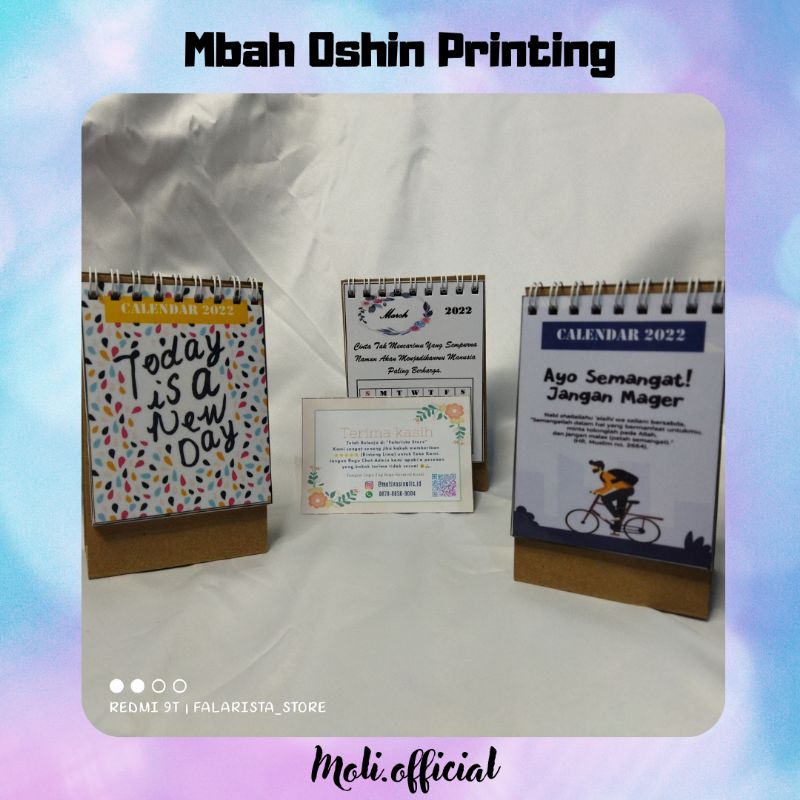 

Calendar Mini / Kalender Meja 2025 Ukuran Mini Motivasi Edition by Motivasi Nulis Id