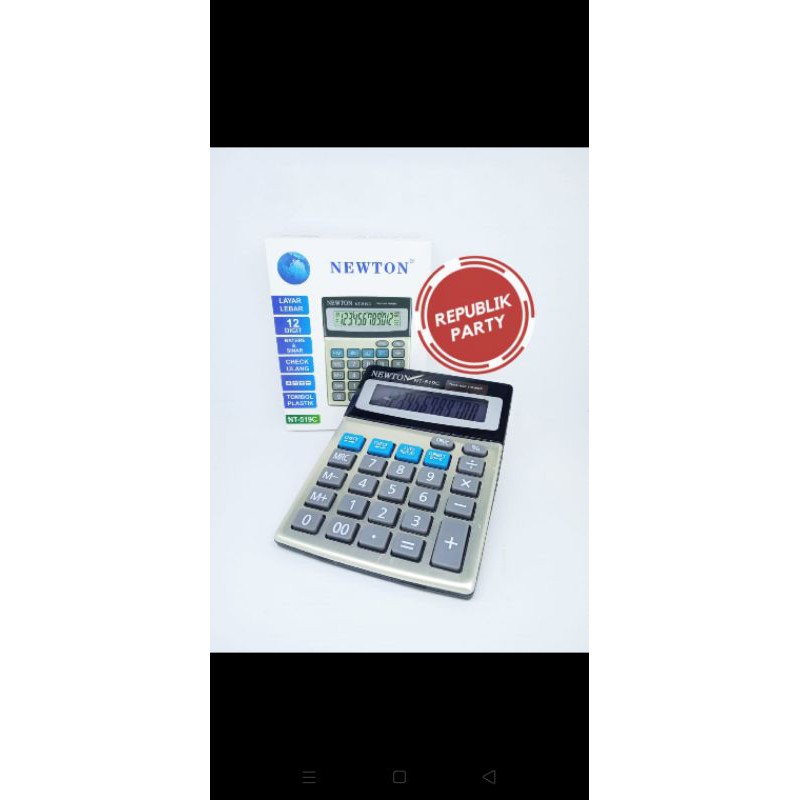 

kalkulator NEWTON NT-519 ORIGINAL