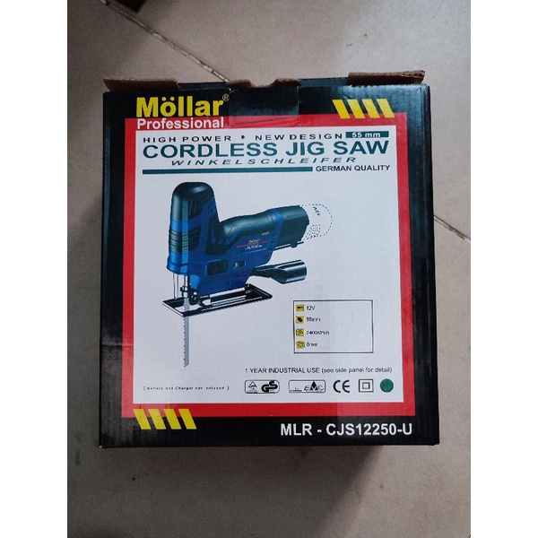 mollar CJS12250-U gergaji kayu cordless jig saw jigsaw CJS 12250 U 12v