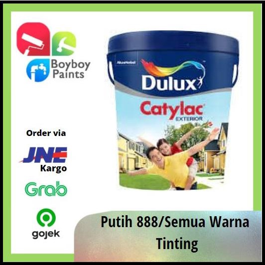 Cat Exterior Dulux Catylac Putih 25 Kg