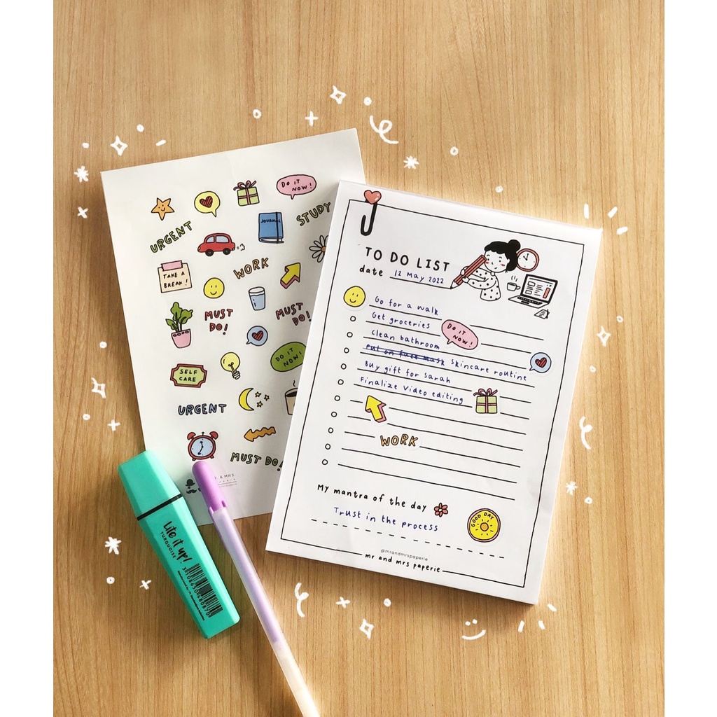 

MEMO PAD - TO DO LIST