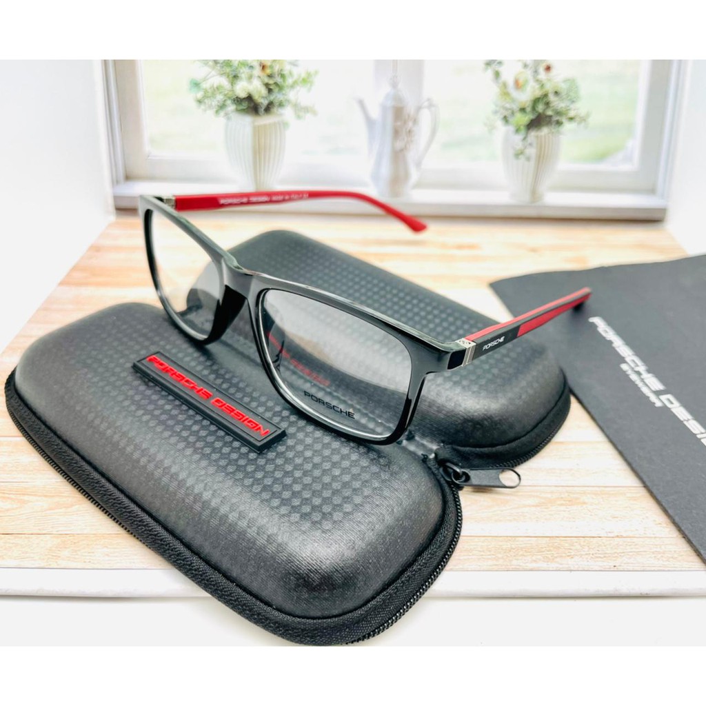 FRAME KACAMATA PORSCHE DESIGN 0325 PAKET LENSA ESSILOR ORIGINAL